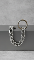 Chunky stainless steel chain bracelet