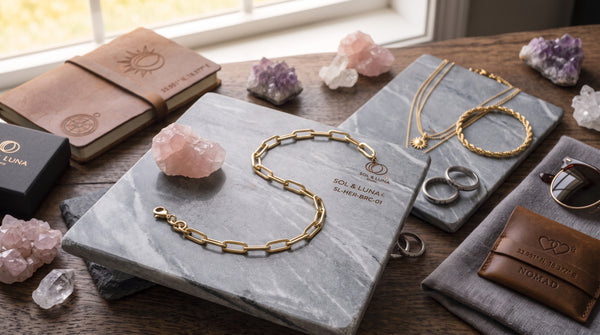 The Celeste Delicate Paperclip Bracelet