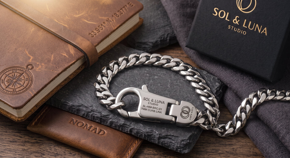 The Apex 7mm Curb Link Bracelet