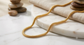 Waterproof 18K Gold Snake Chain Necklace – Anti-Tarnish